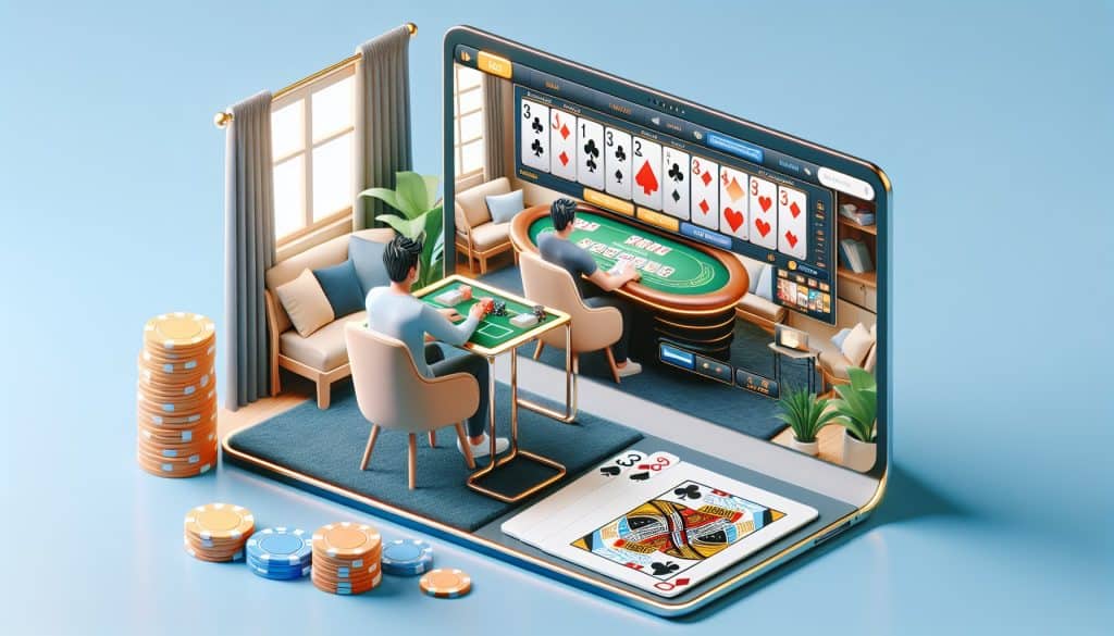 Kako igrati online casino igre s kartama uživo